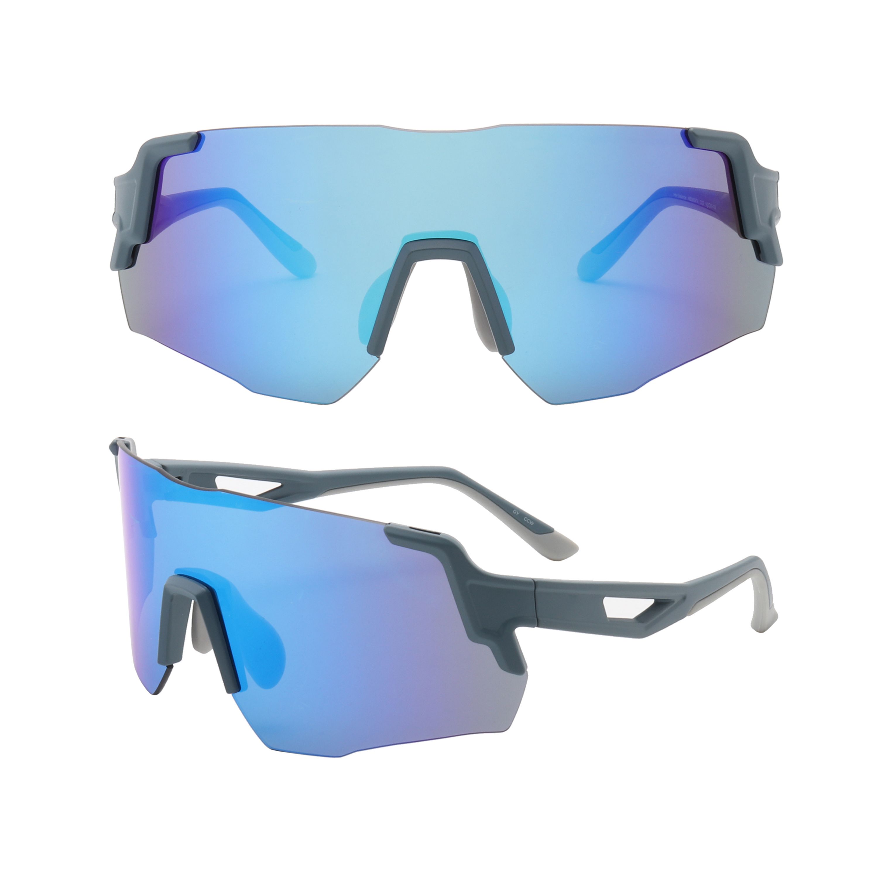 SF221203 Light blue trendy sports glasses frame