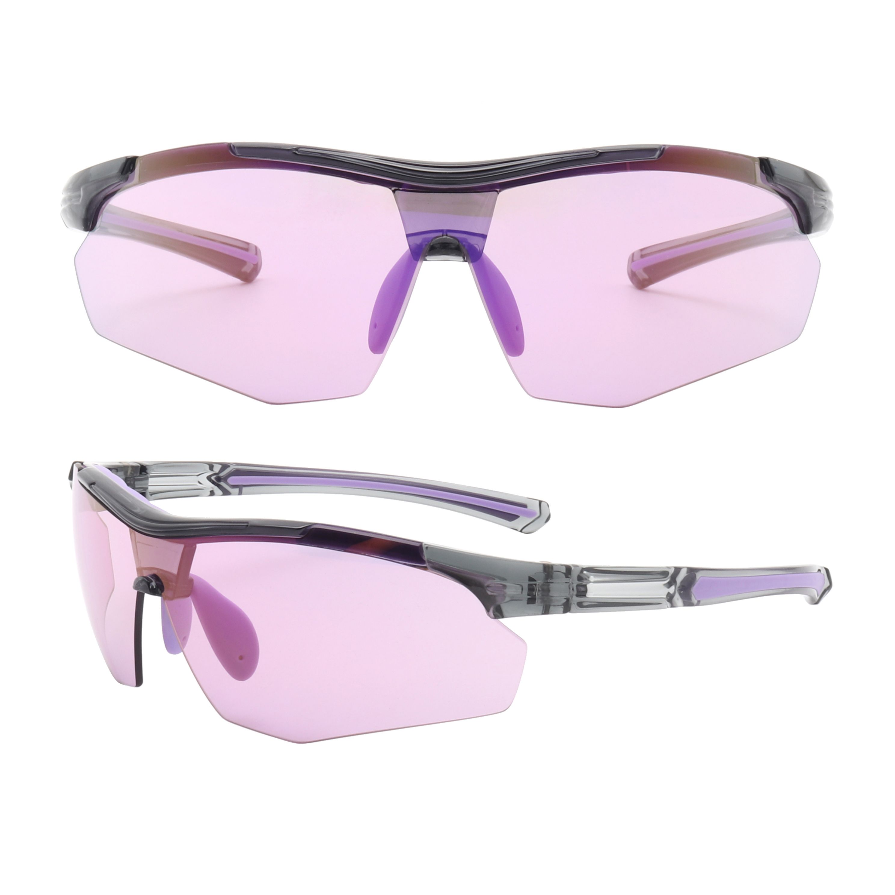 SF221206 Pink trend sports glasses frame