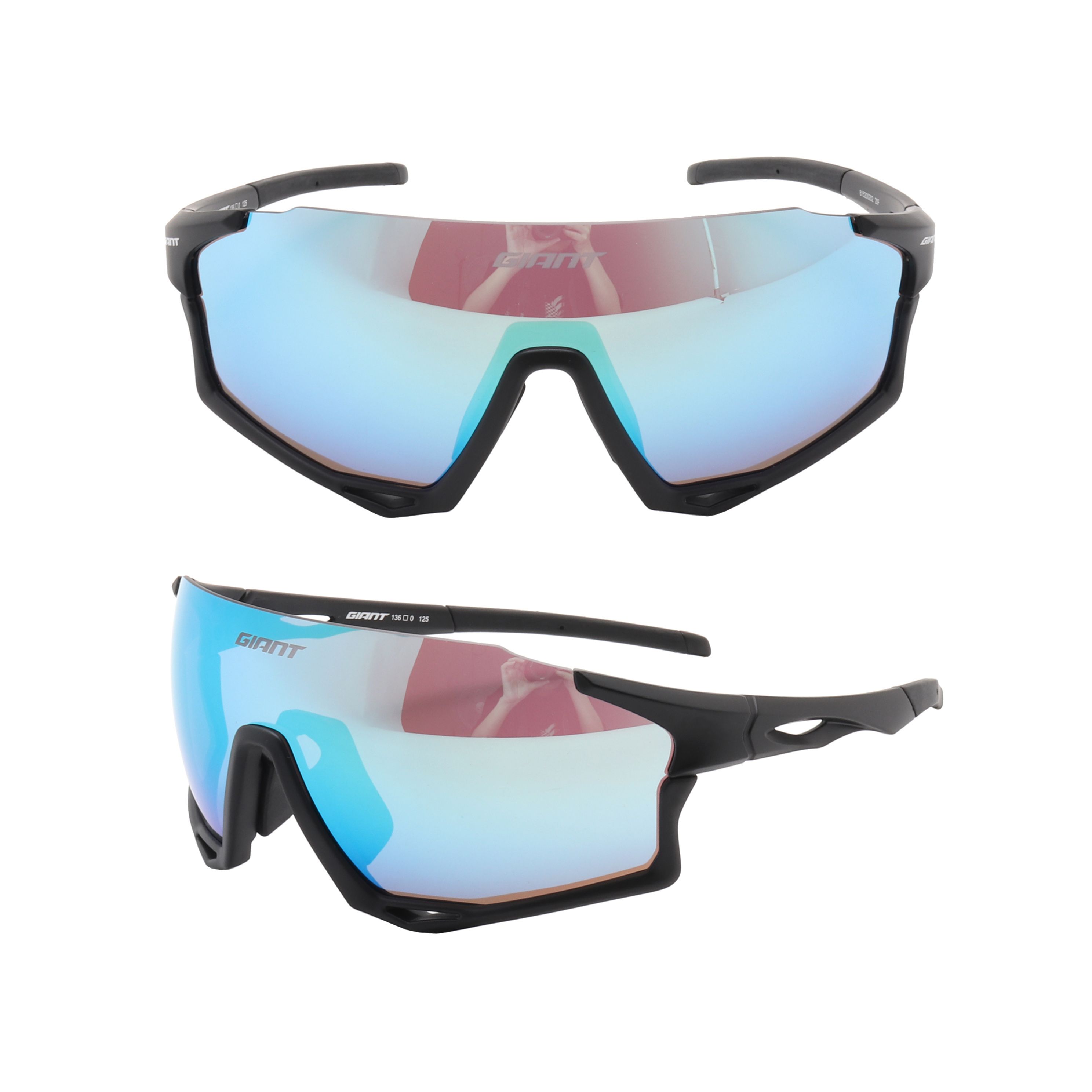 SF221204 Light blue translucent sports glasses frame