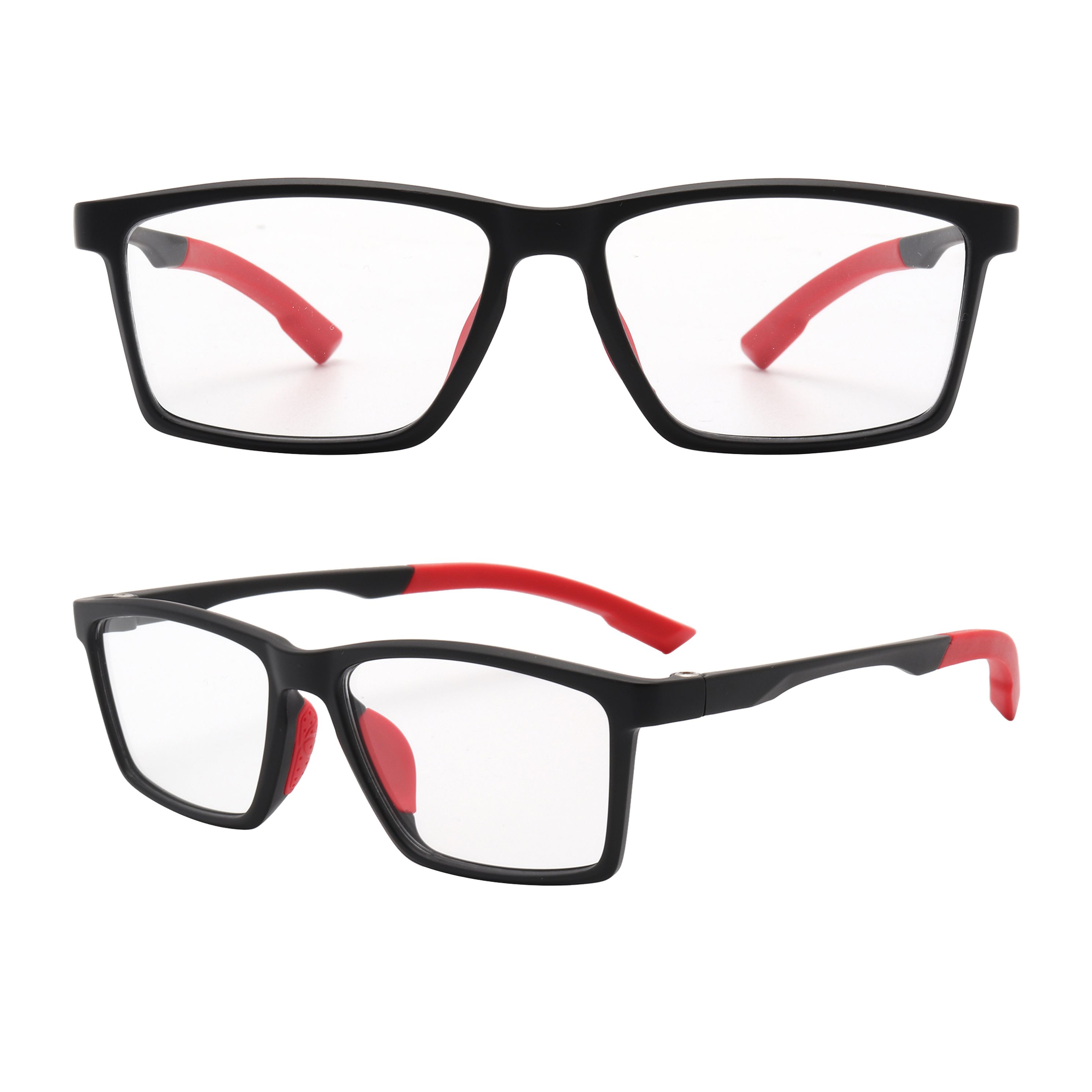 SF221222 Black square sports glasses