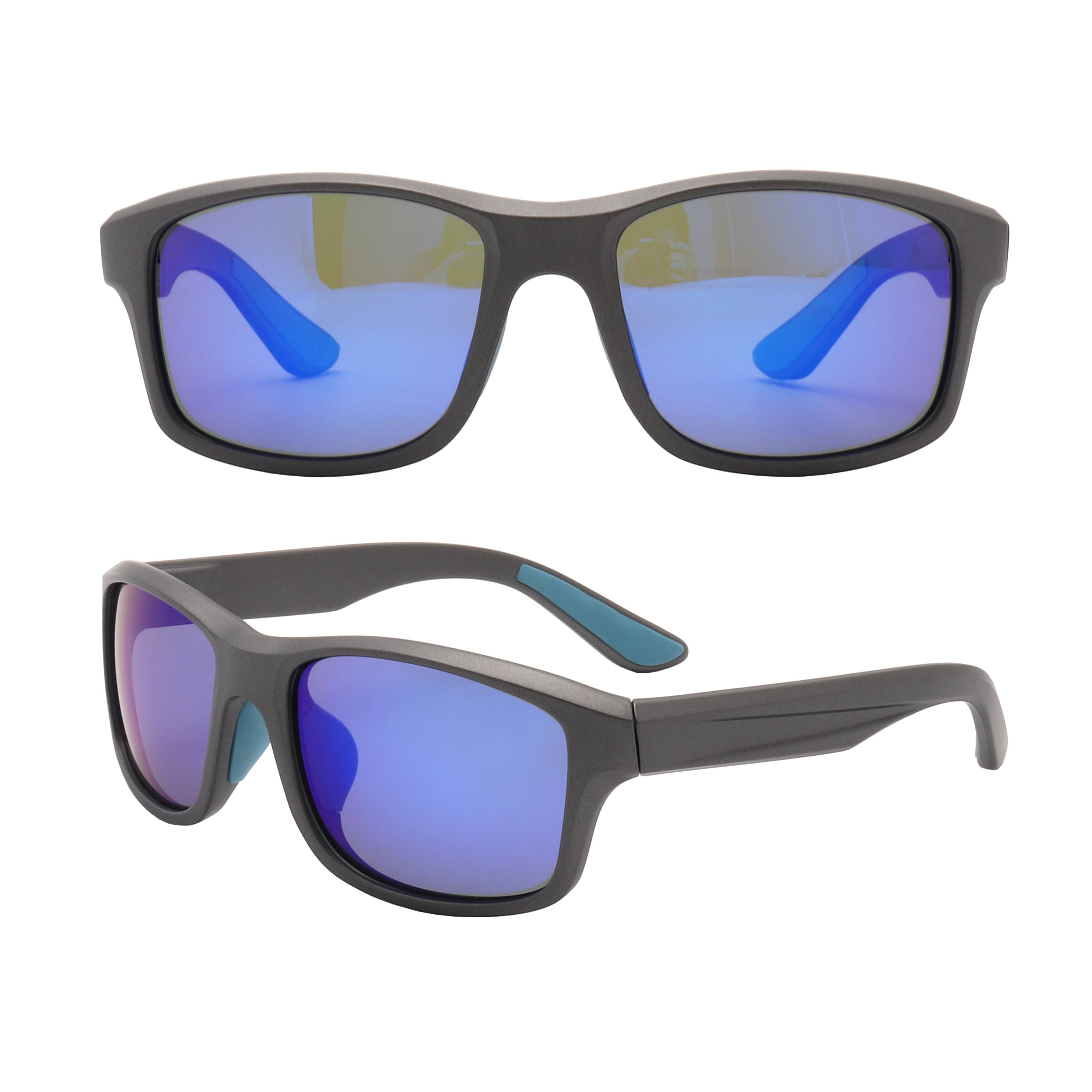 SF221208 Blue lens sports glasses frame