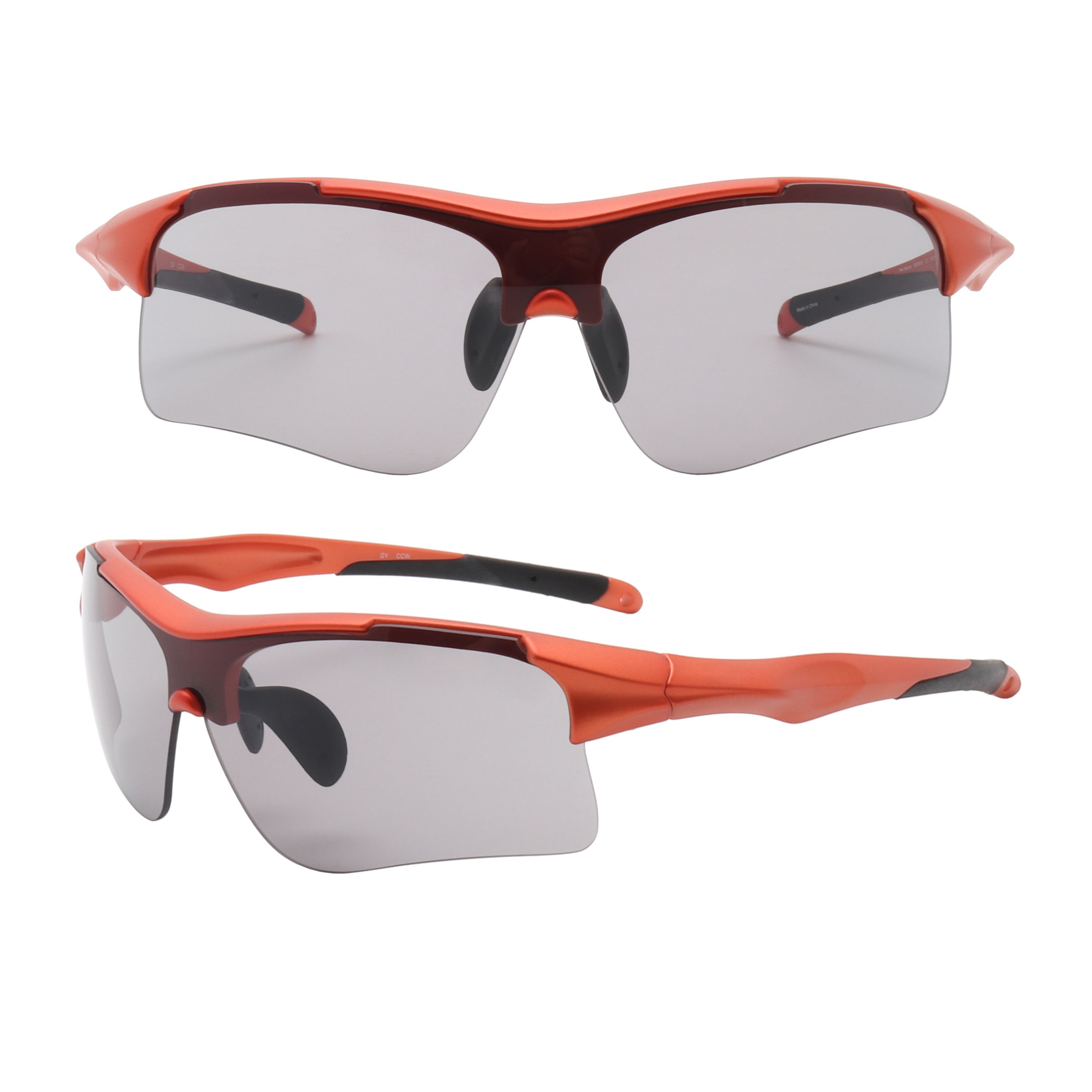 SF221201 Orange technical sports glasses frame