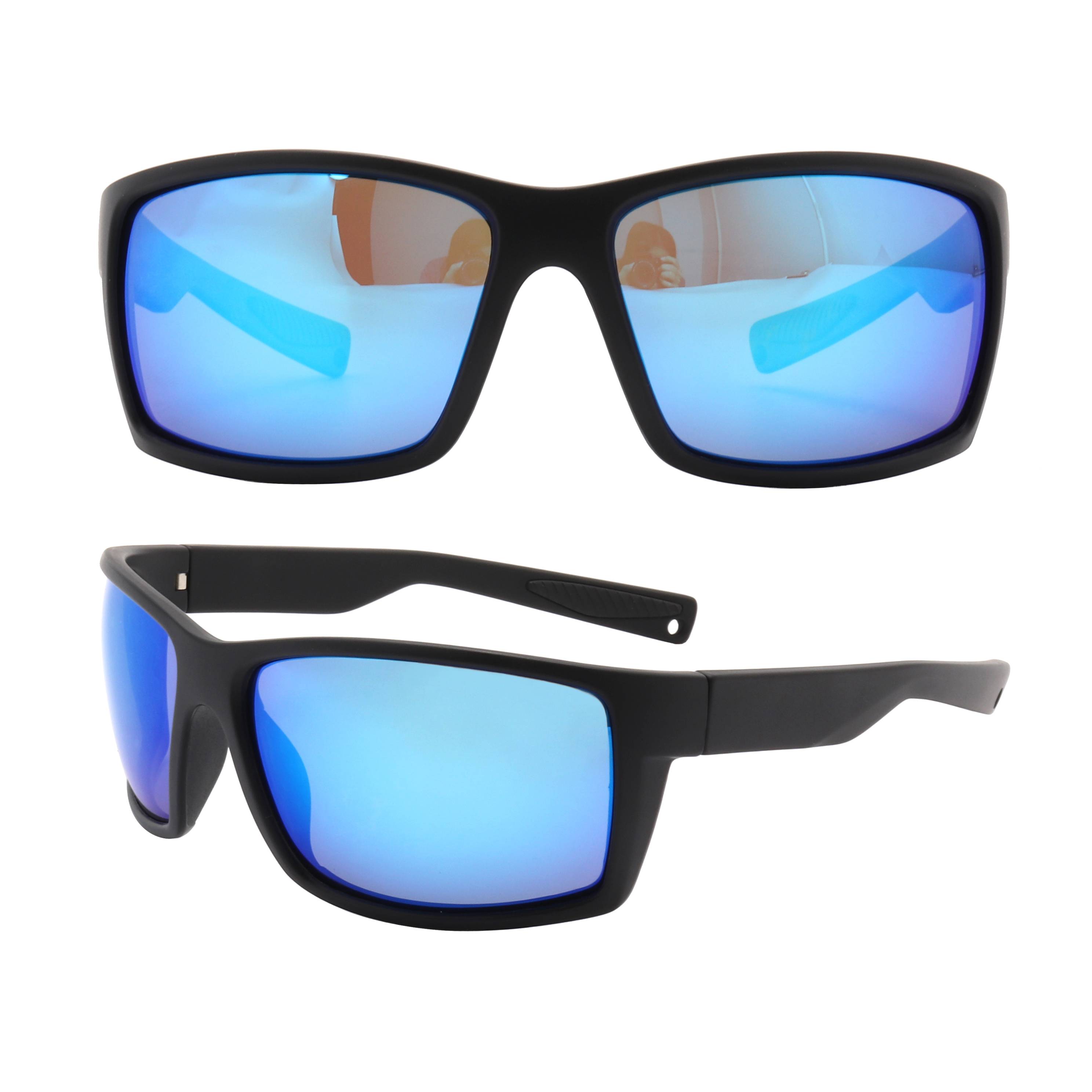 SF221215 Blue lens sports glasses frame