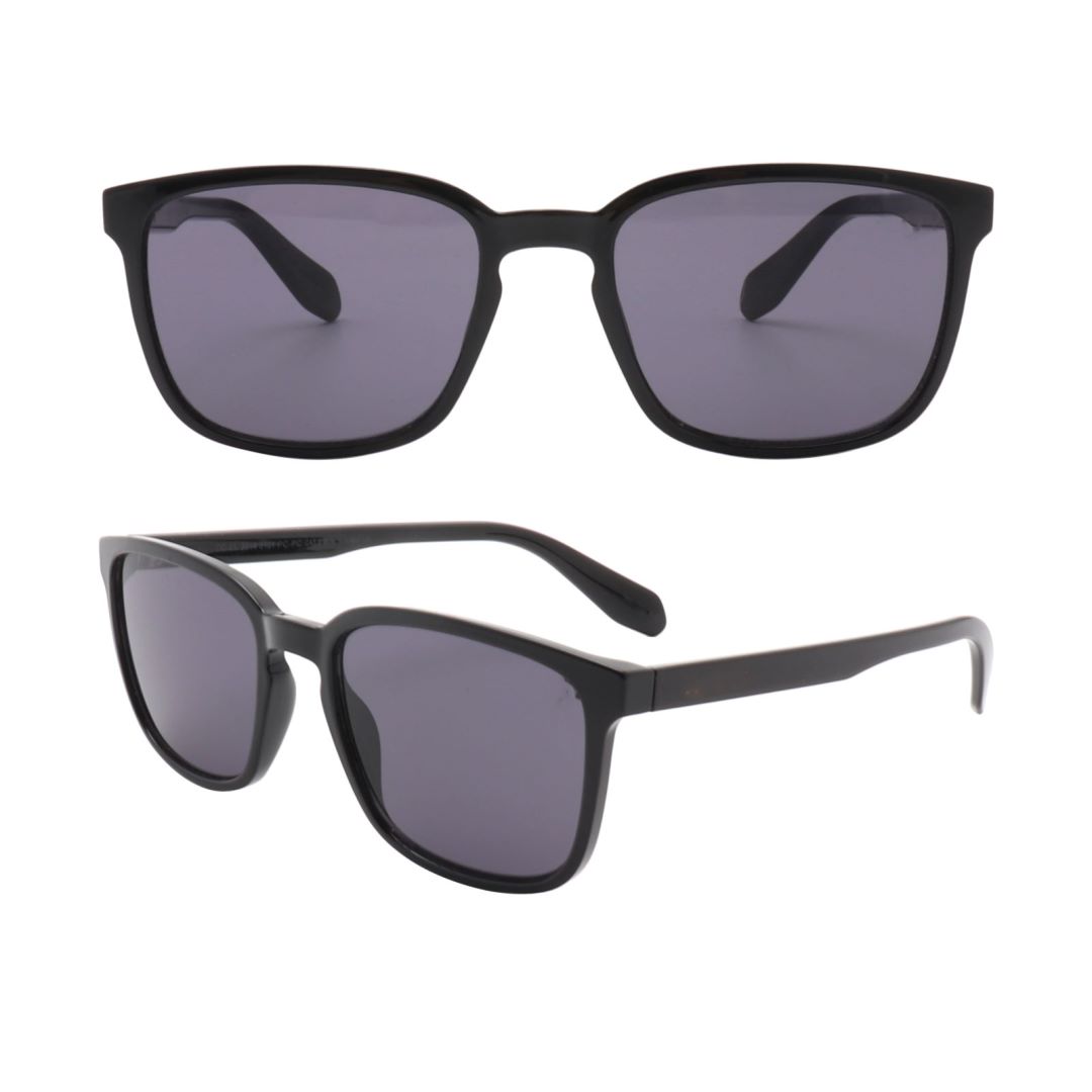 S221217 Black oval optical business sunglasses