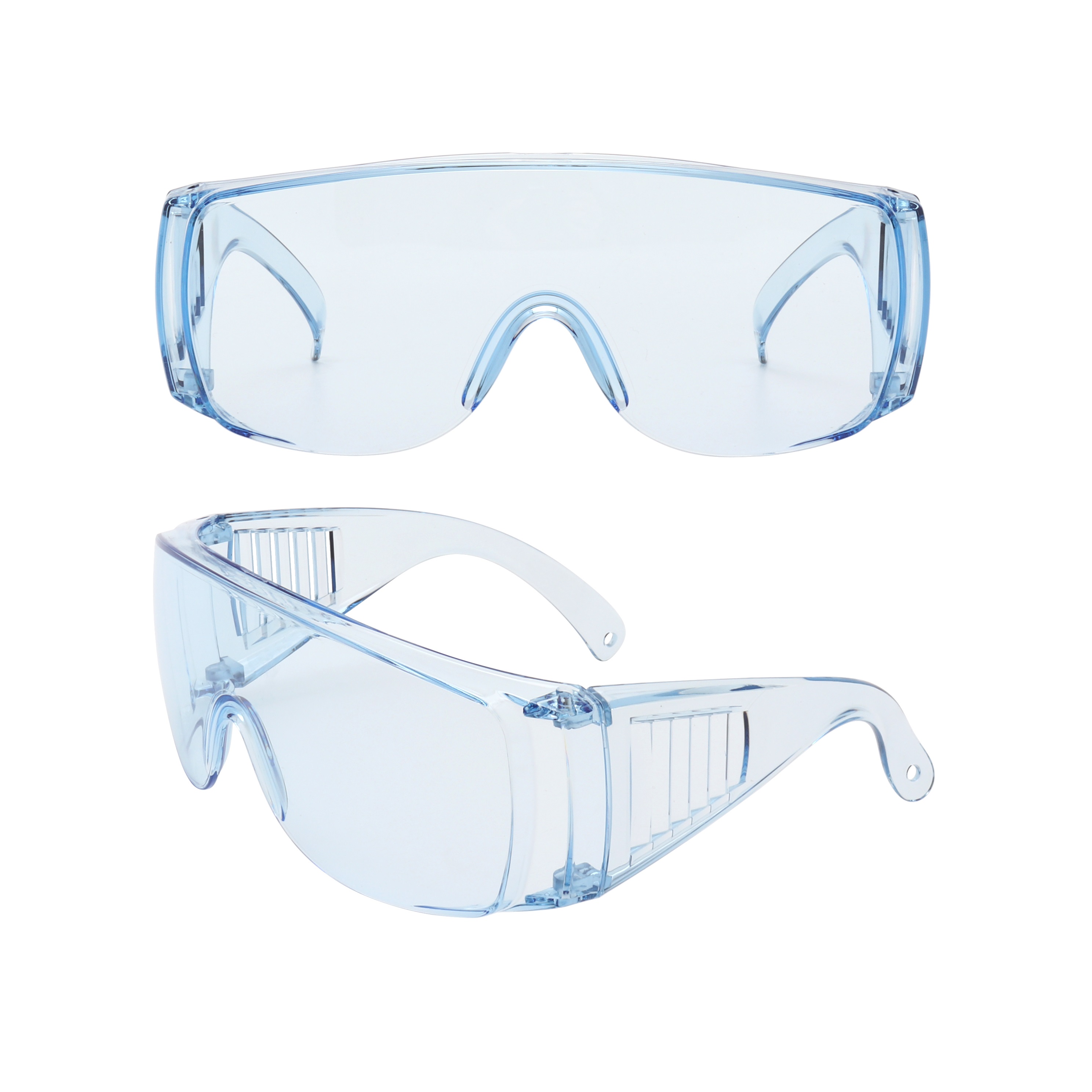 SG221214 Light blue anti-fog windproof sports goggles