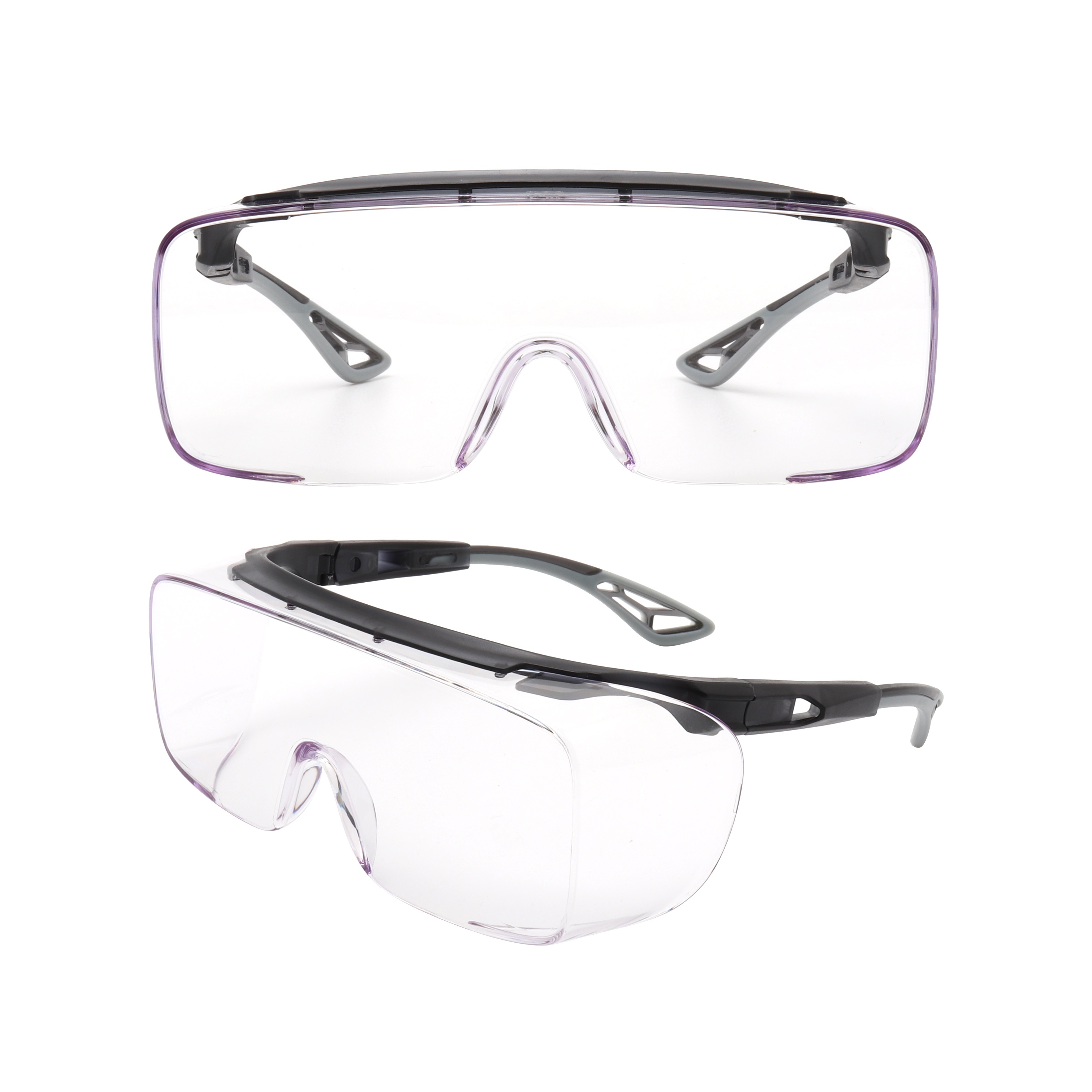 SG221222 Lavender transparent lenses windproof sports goggles