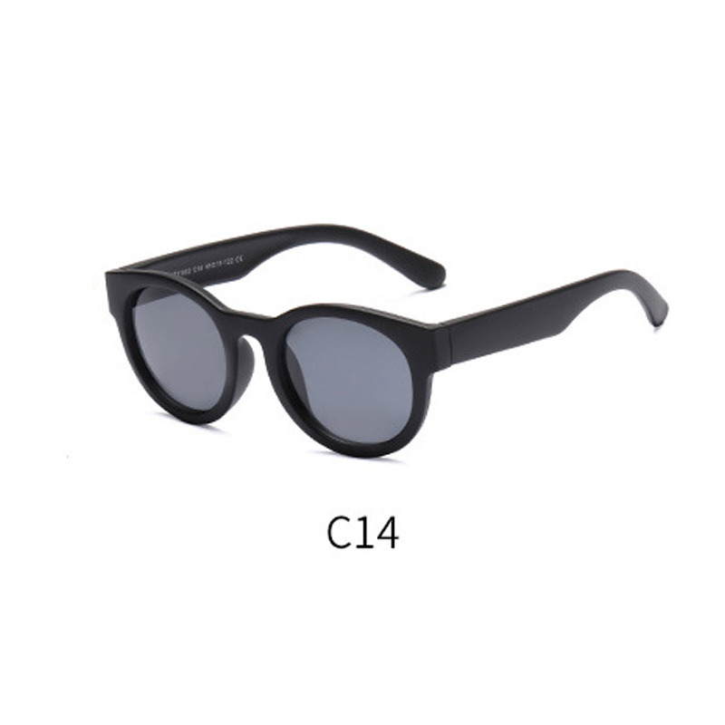 KS230404 Sand Black Kids Boutique Sunglasses