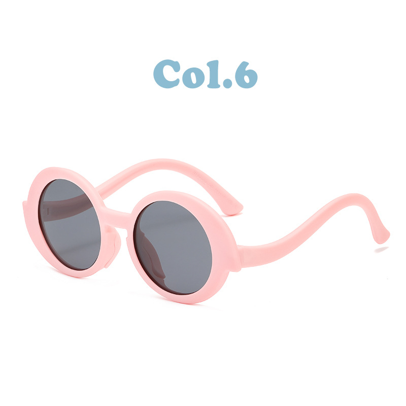 KS230504 Boutique pink UV protection children's sunglasses