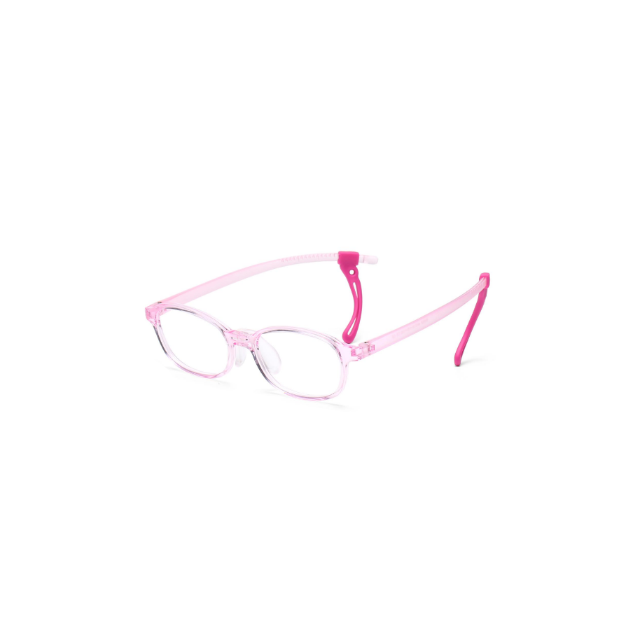 KOF230606 Transparent powder children's optical frame