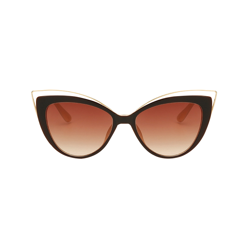 Women's Beige Fashion Sunglasses